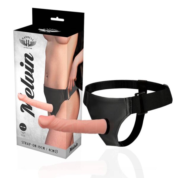 imagen HARNESS ATTRACTION - ARNÉS  MELVIN FLESH 19 CM -O- 4 CM