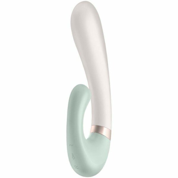 imagen SATISFYER - HEAT WAVE VIBRADOR APP BLANCO