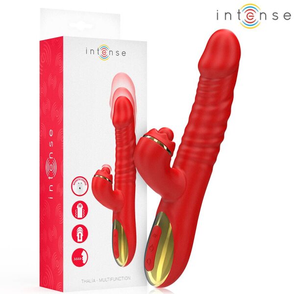 imagen INTENSE - THALIA VIBRACIÓN & EMPUJE & ESTIMULACIÓN ROJO
