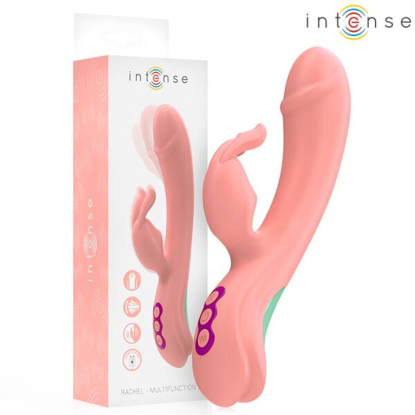 imagen INTENSE - RACHEL VIBRADOR RABBIT 5 VIBRACIONES ROSA