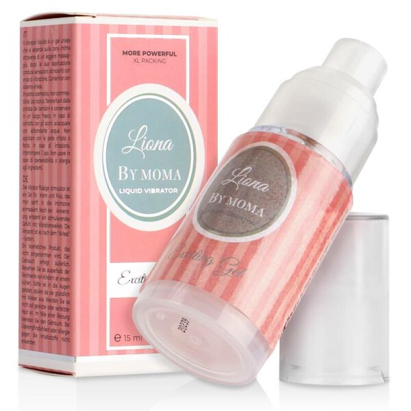 imagen LIONA BY MOMA - VIBRADOR LIQUIDO EXCITING GEL 15 ML