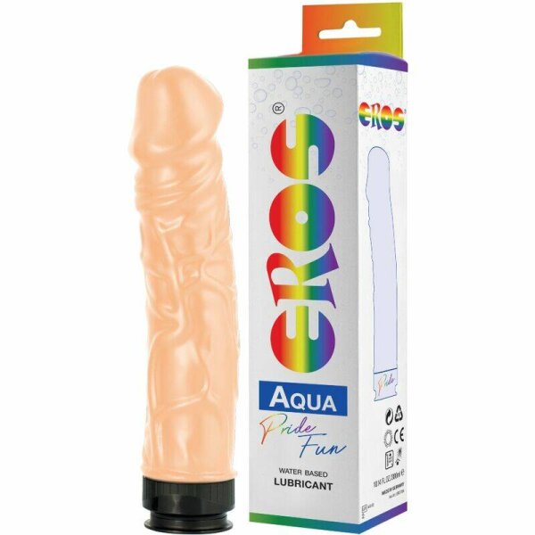 imagen PRIDE - EROS AQUA LGBT PRIDE DILDO CON LUBRICANTE BASE AGUA