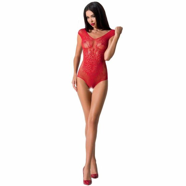 imagen PASSION - WOMAN BS064 BODYSTOCKING ROJO TALLA UNICA