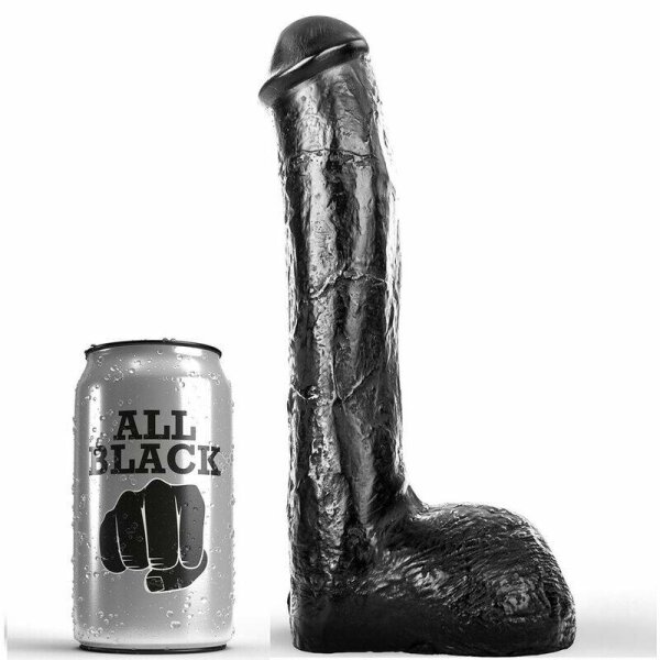 imagen ALL BLACK - PENE REALÍSTICO ANAL 23 CM