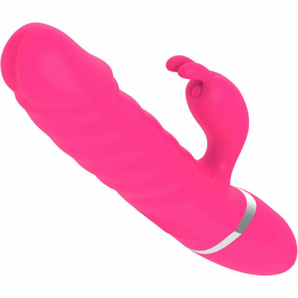 imagen ARMONY - NASTY DILDO VIBRADOR RABBIT FUCSIA