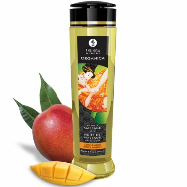 imagen SHUNGA - ACEITE DE MASAJE ORGÁNICO MANGO 240 ML