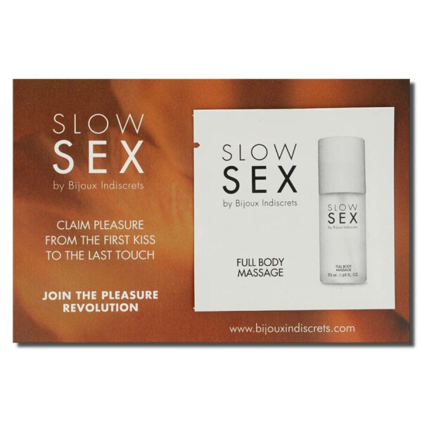 imagen BIJOUX - SLOW SEX FULL BODY MASSAGE GEL DE MASAJE 2 ML