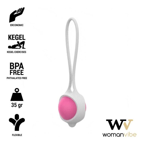 imagen WOMANVIBE - KEISY I BOLA GEISHA SILICONA - ROSA