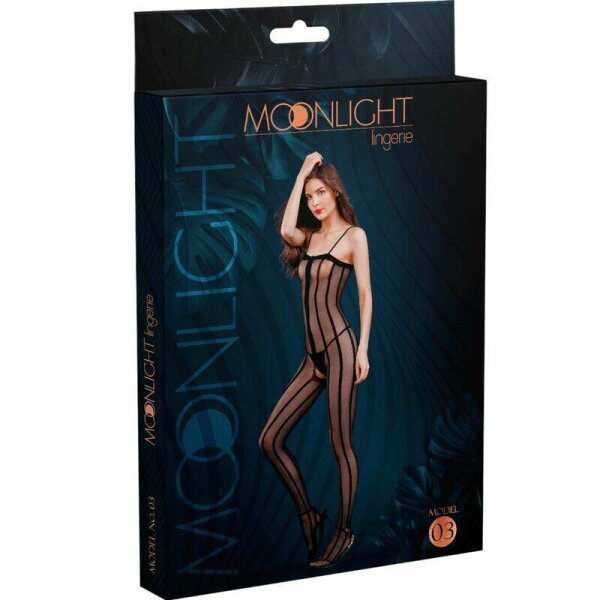 imagen MOONLIGHT - MODELO 3 BODYSTOCKING NEGRO TALLA UNICA