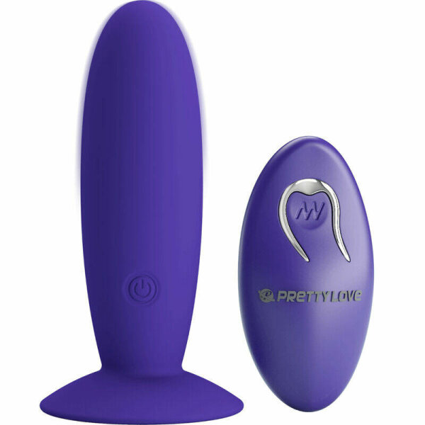 imagen PRETTY LOVE - YOUTH PLUG ANAL VIBRADOR CONTROL REMOTO VIOLETA