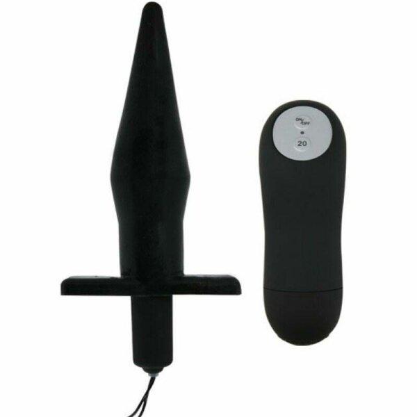 imagen BAILE - BUTT PLUG ANAL CON VIBRACION NEGRO