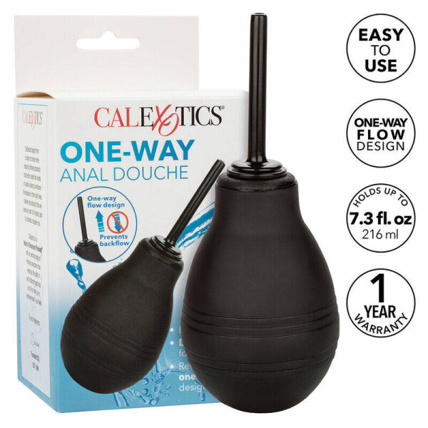 imagen CALEXOTICS - ONE WAY DUCHA ANAL NEGRO