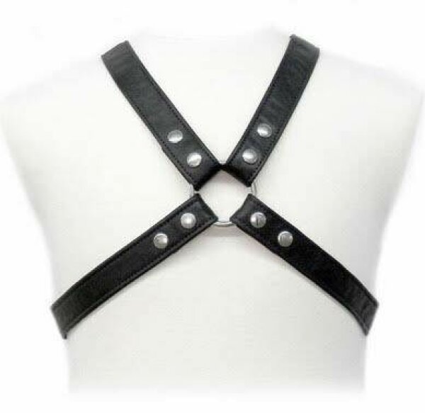 imagen LEATHER BODY - LASIC HARNESS IN GARMENT