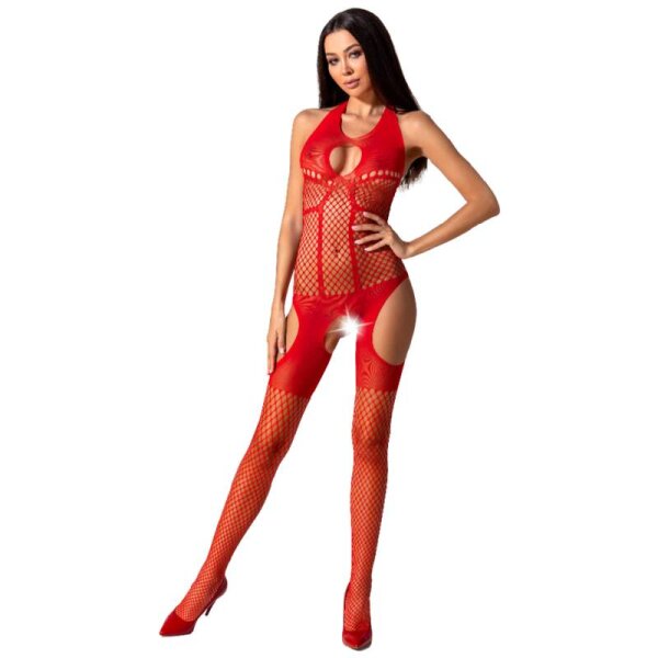 imagen PASSION - WOMAN BS079 BODYSTOCKING ROJO TALLA ÚNICA