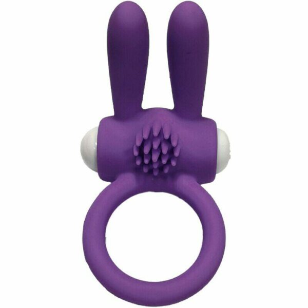 imagen ARMONY - MR BUNNY ANILLO VIBRADOR SILICONA PURPLE