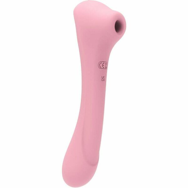 imagen FEMINTIMATE - DAISY MASSAGER SUCCIONADOR Y VIBRADOR ROSA