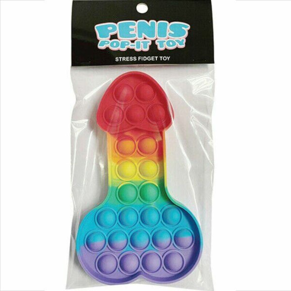 imagen KHEPER GAMES - JUGUETE ANTIESTRES PENIS POP-IT MULTICOLOR