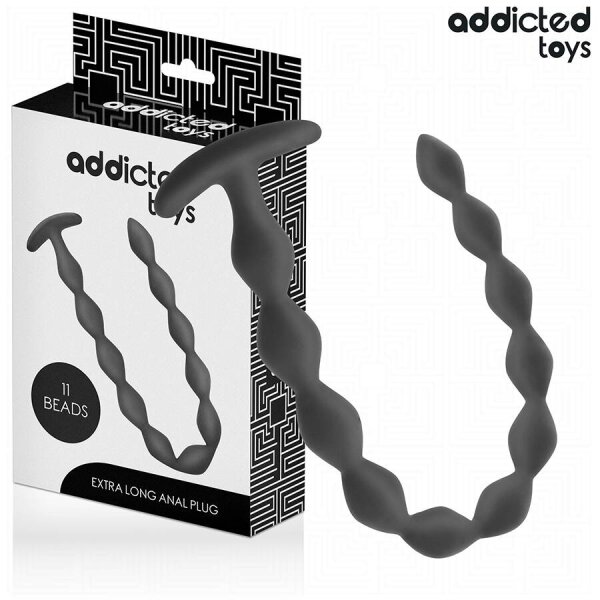imagen ADDICTED TOYS - ROSARIO ANAL 27 CM EXTRA LARGO SILICONA