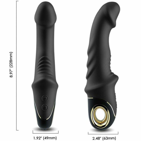 imagen ARMONY - JOYBLADE DILDO VIBRADOR ROTADOR NEGRO