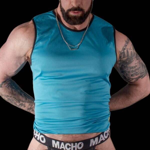 imagen MACHO - CAMISETA AZUL L/XL