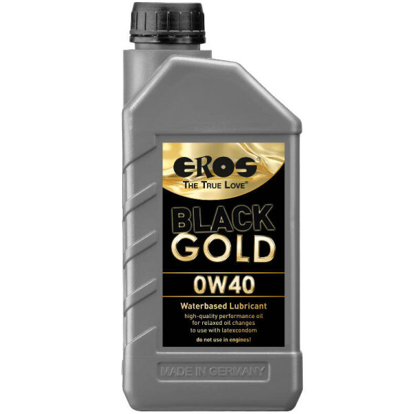 imagen EROS - BLACK GOLD 0W40 LUBRICANTE BASE AGUA 1000 ML