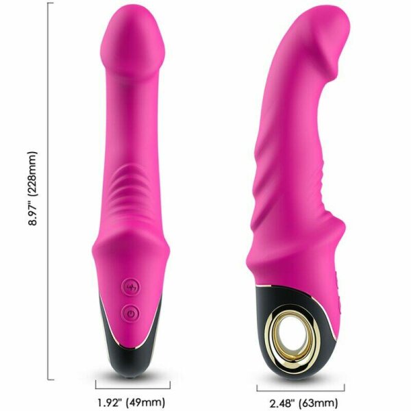 imagen ARMONY - JOYBLADE DILDO VIBRADOR ROTADOR FUCSIA