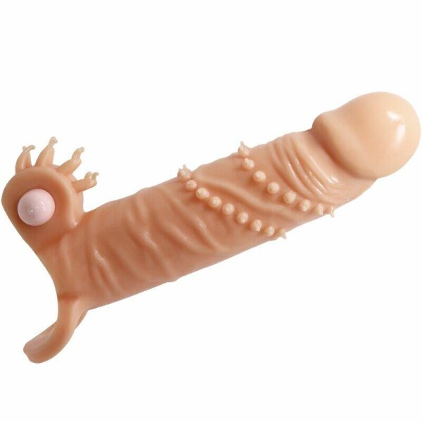 imagen PRETTY LOVE - CONNOR FUNDA PARA PENE + ESTIMULADOR DE CLÍTORIS NATURAL