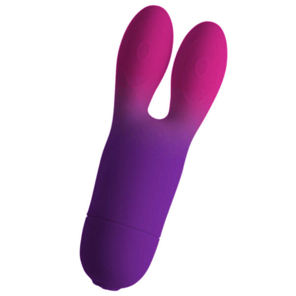 imagen ROCKS- OFF - GLO-GIRL BUNNY VIBRADOR FLEXIBLE MORADO