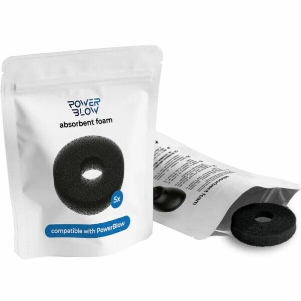 imagen KIIROO - POWER BLOW ESPUMA ABSORBENTE DE RESPUESTO 5 UNIDADES