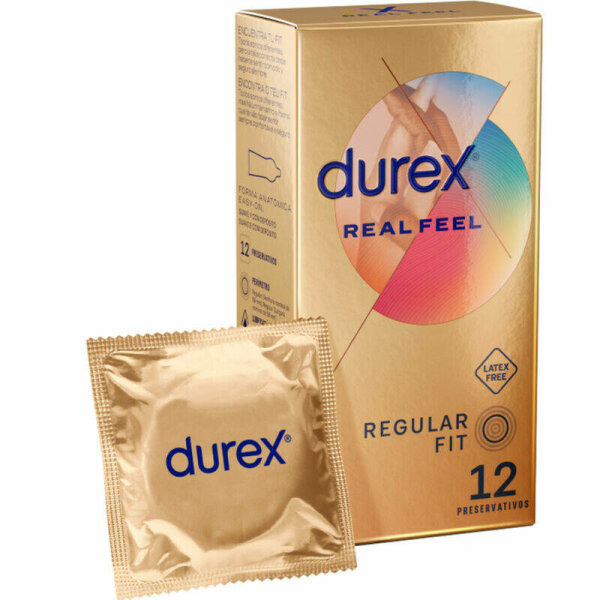 imagen DUREX - REAL FEEL 12 UNIDADES