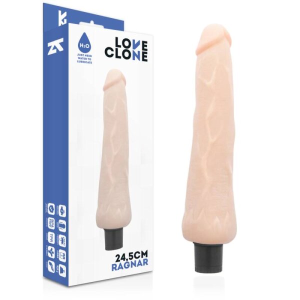 imagen LOVECLONE - RAGNAR VIBRADOR REALÍSTICO SELF LUBRICATION 24.5 CM -O- 3.5 CM
