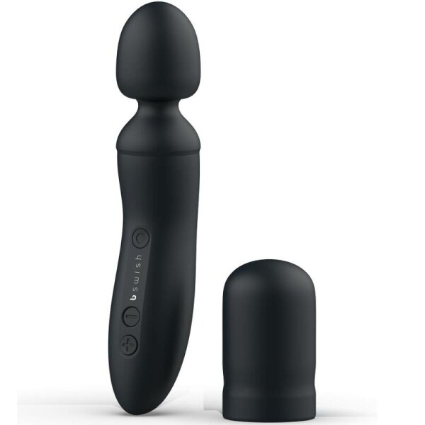 imagen B SWISH - BTHRILLED VIBRADOR WAND PREMIUM NEGRO