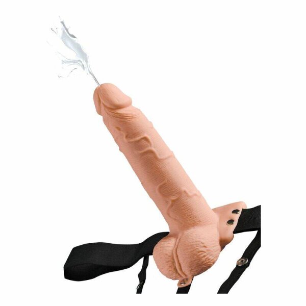 imagen FETISH FANTASY SERIES - ARNES AJUSTABLE PENE REALISTICO CON TESTICULOS SQUIRTING 19 CM