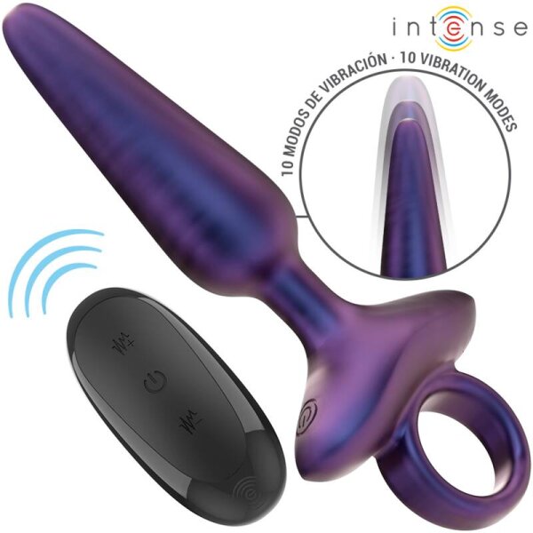 imagen INTENSE - MARLON PLUG ANAL VIBRADOR MODELO 4 CONTROL REMOTO