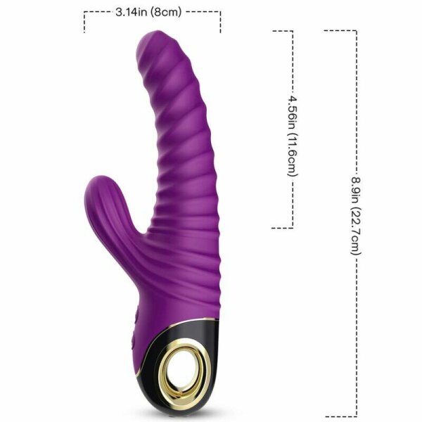 imagen ARMONY - ETERNITY VIBRADOR SILICONA VIOLETA