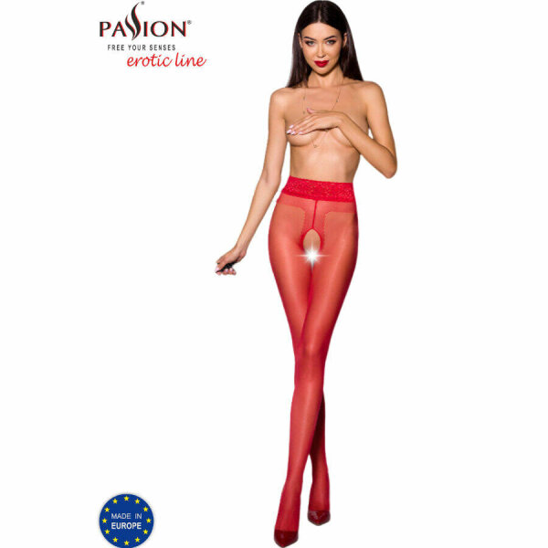 imagen PASSION - TIOPEN 001 MEDIAS ROJO 3/4 20 DEN