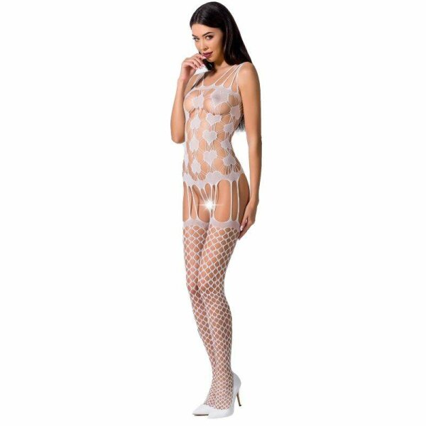 imagen PASSION - WOMAN BS067 BODYSTOCKING BLANCO TALLA UNICA