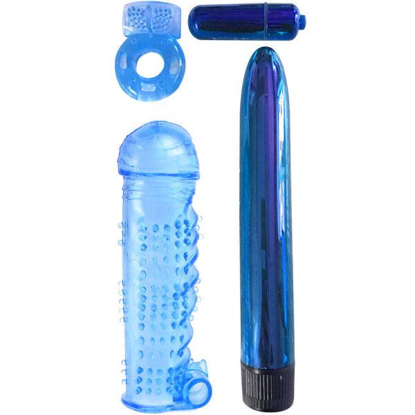 imagen CLASSIX - KIT DE PLACER PARA PAREJAS AZUL