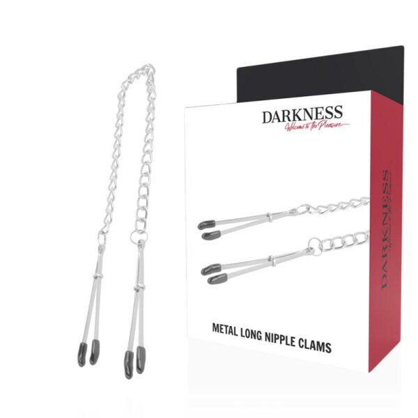 imagen DARKNESS - PINZAS AJUSTABLES PARA PEZONES METAL