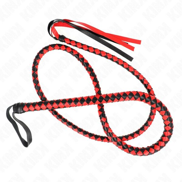 imagen KINK - LÁTIGO DE SERPIENTE LARGO ROJO 210 CM