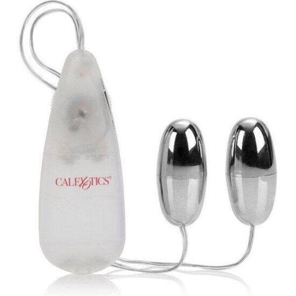 imagen CALEXOTICS - BALAS VIBRADORAS PLATEADAS DUO