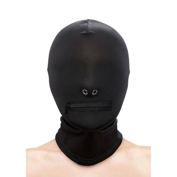 imagen NS NOVELTIES - FETISH & FASHION PASAMONTAÑAS COMPLETO CON CREMALLERA NYLON NEGRO