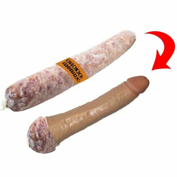 imagen DIABLO PICANTE - DILDO SALCHICHON DE ALMENDRALEJO EXTRA