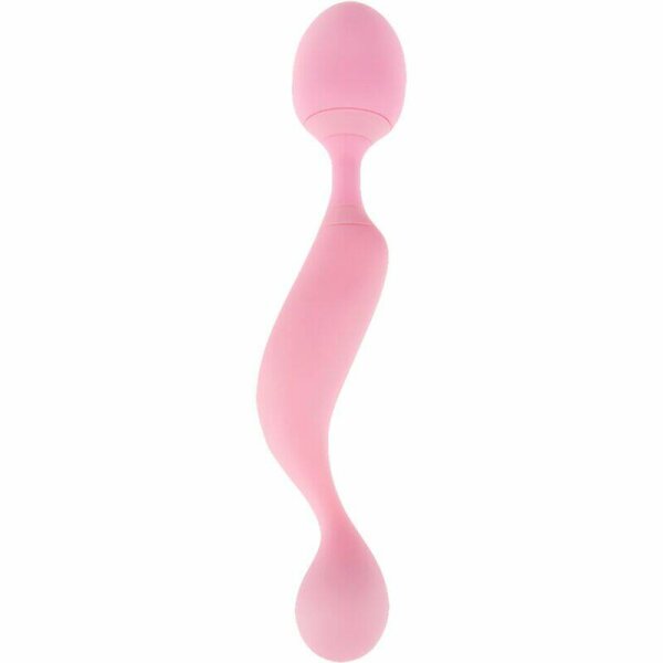 imagen FEMINTIMATE - MASAJEADOR UNIVERSAL VIBRADOR SILICONA ROSA