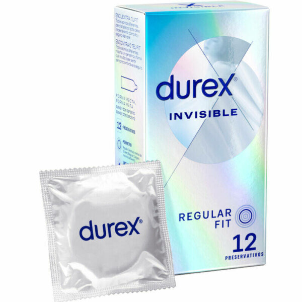 imagen DUREX - INVISIBLE EXTRA FINO 12 UNIDADES