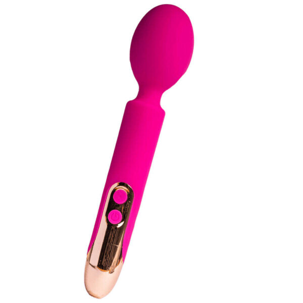 imagen ROCKS- OFF - ORIEL VIBRADOR WAND FLEXIBLE FUCSIA