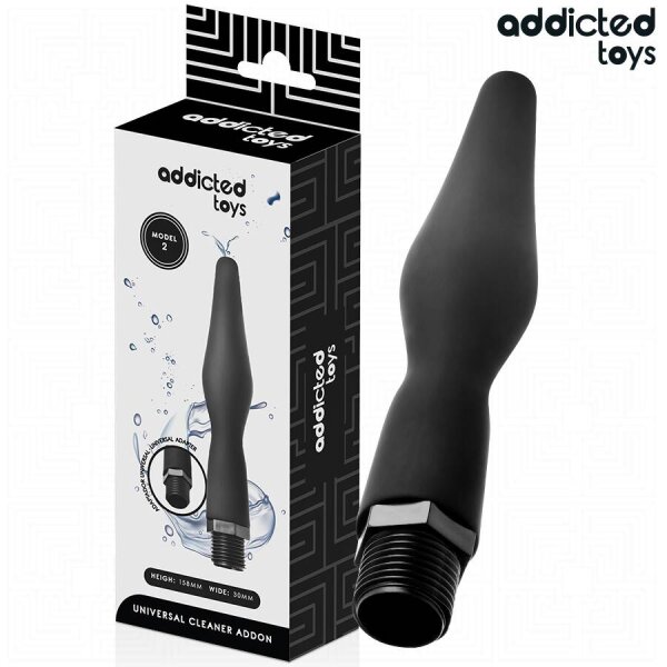 imagen ADDICTED TOYS - LIMPIADOR ANAL CON ADAPTADOR UNIVERSAL MODELO 2