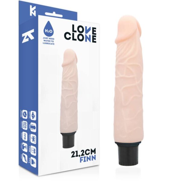 imagen LOVECLONE - FINN VIBRADOR REALISTICO SELF LUBRICATION 21.2 CM -O- 3.8 CM