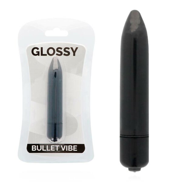 imagen GLOSSY - THIN VIBRADOR NEGRO