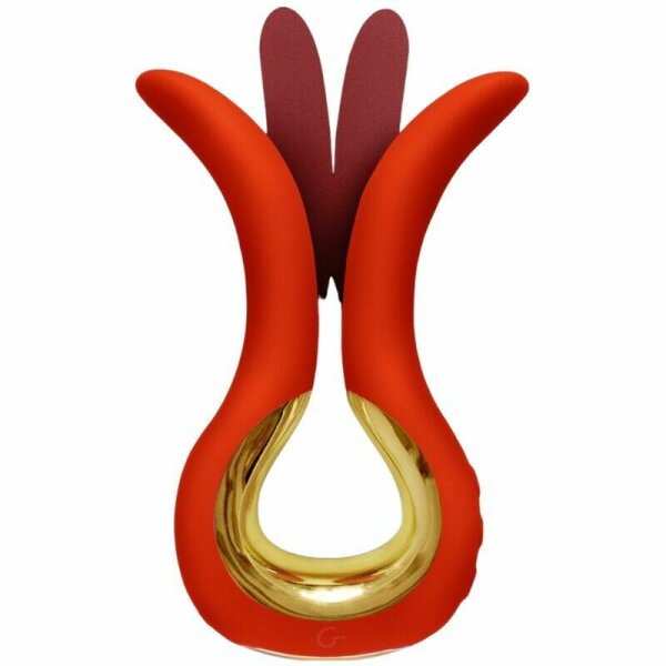 imagen G-VIBE - GVIBE MAXI VIBRADOR CON DOS PUNTAS FLEXIBLES CORAL